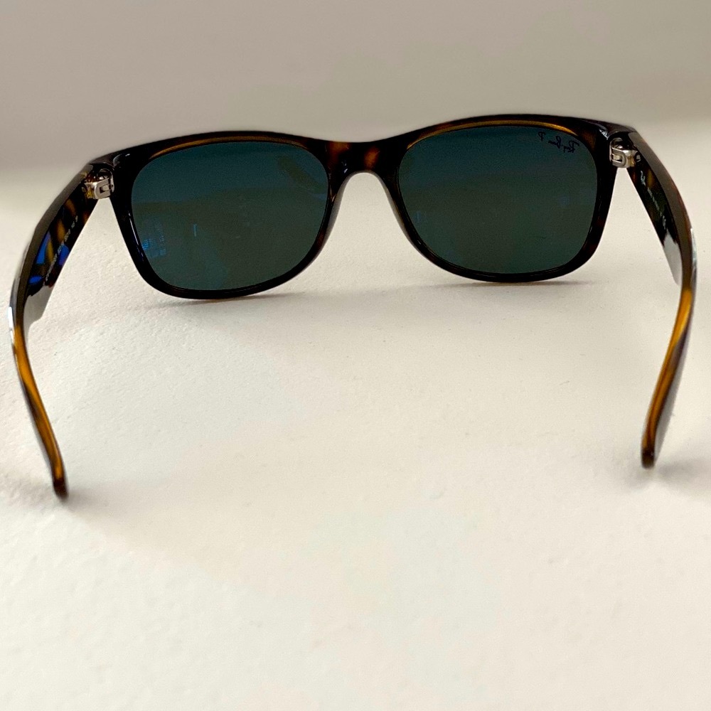 Ray Ban New Wayfarer Polarized Unisex Tortoise Authentic (Brand New) - Picture 2 of 11